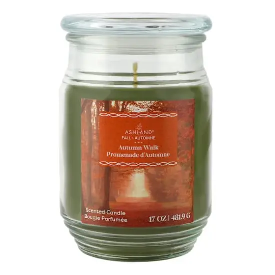 17oz. Fall Scented Jar Candle by Ashland&reg; Autumn Walk {1}