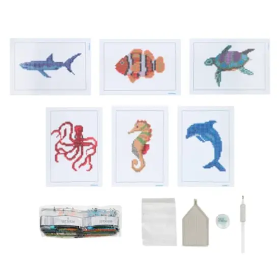 Sea Life Diamond Art Kit by Make Market&reg; {3}