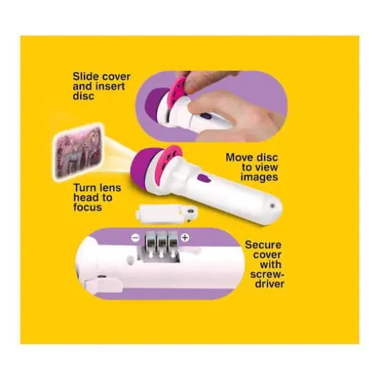 Brainstorm Toys Fairy & Unicorn Flashlight & Projector {3}