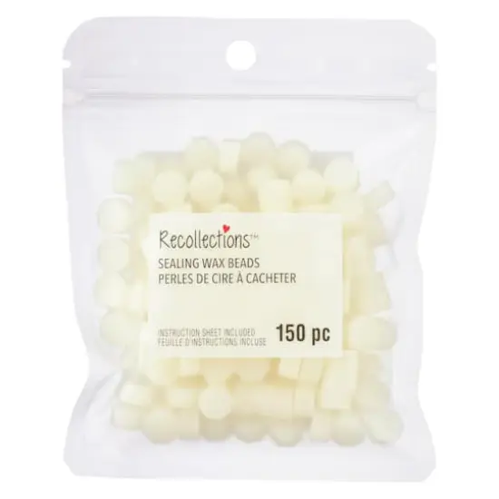 Sealing Wax Beads by Recollections&trade; Clear {4}