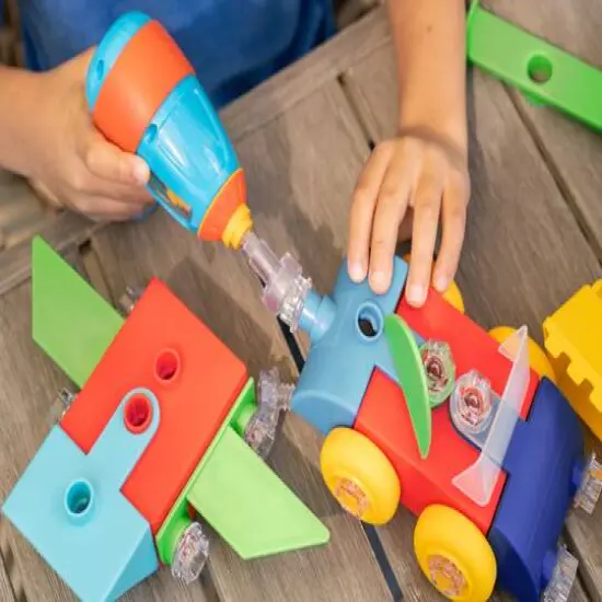 Educational Insights Design & Drill Build-It Bucket {5}