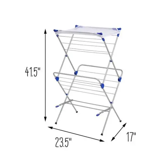 Honey Can Do 2-Tier Mesh Top Drying Rack {7}