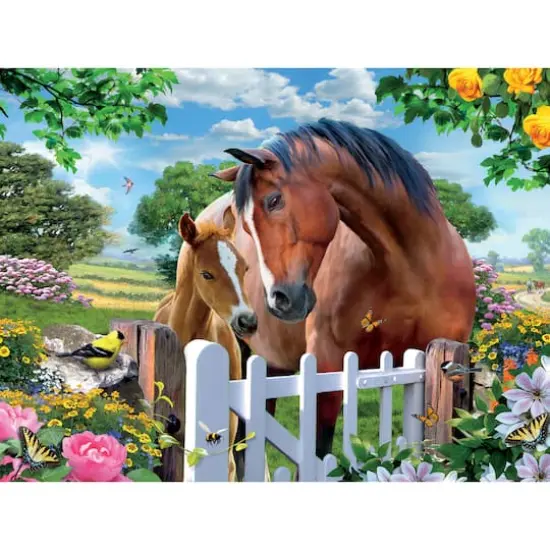 Assorted Animals 550-Piece Jigsaw Puzzle {12}