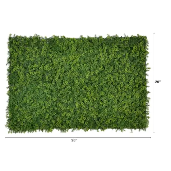 20" Irish Green Meadow Artificial Living Wall Panels, 6ct. {3}