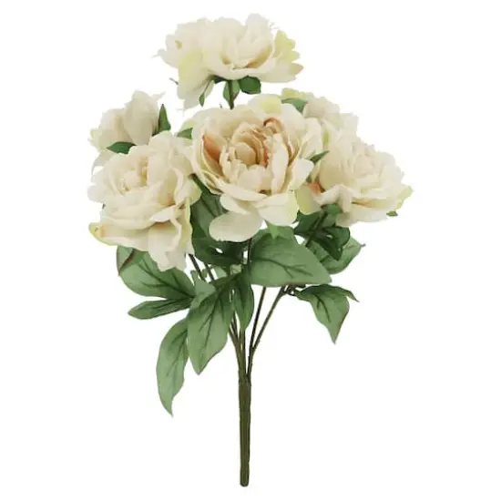 19" Peony Deluxe Bush by Ashland&reg; Cream {1}