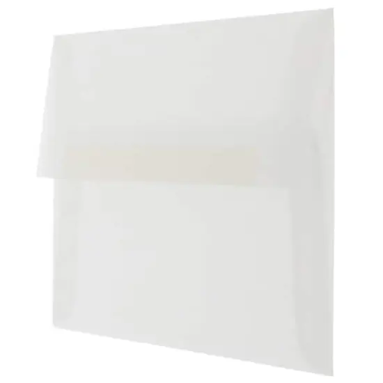 JAM Paper 3.625" x 5.125" Translucent Vellum Invitation Envelopes {4}