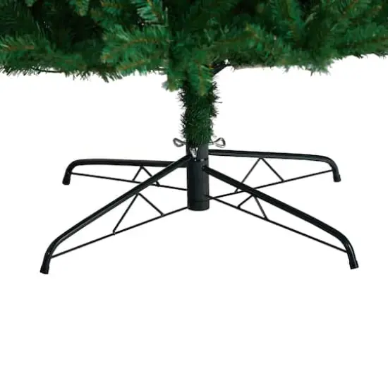 9ft. Pre-Lit Green Valley Fir Artificial Christmas Tree, Clear LED Lights {7}