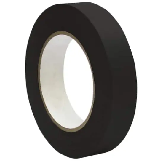 Premium Grade Black Masking Tape Roll, 6ct. {3}