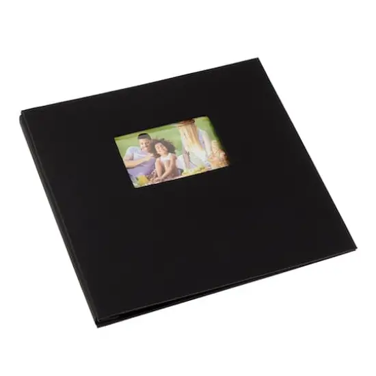 12" x 12" Cloth Scrapbook Album by Recollections&reg; Black {1}