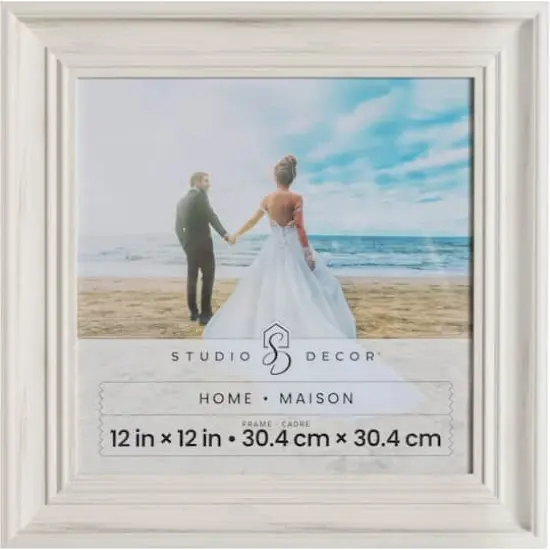 Home White Distressed Catalina Frame by Studio D&eacute;cor&reg; {1}