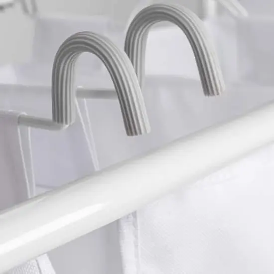 Household Essentials Triple Laundry Sorter White {6}