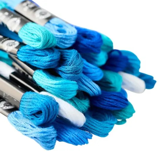 Blues Embroidery Floss By Loops & Threads&reg; {6}