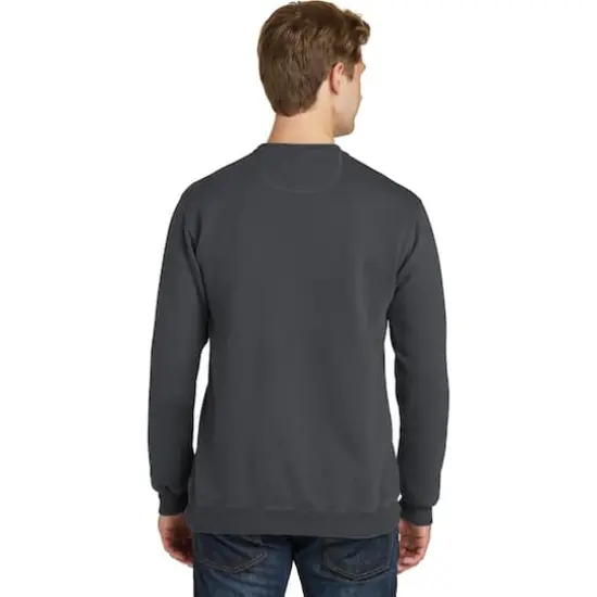 Port & Company&reg; Beach Wash&reg; Garment-Dyed Sweatshirt Coal {6}