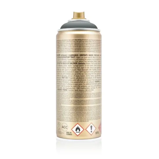 Montana&trade; Gold Acrylic Professional Spray Paint G7060 Gravel {7}
