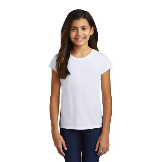 District&reg; Perfect Tri&reg; Girls T-Shirt White {4}