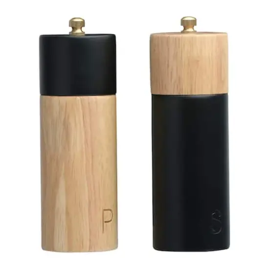Hello Honey&reg; Two-Tone Rubber Salt & Pepper Mills {7}