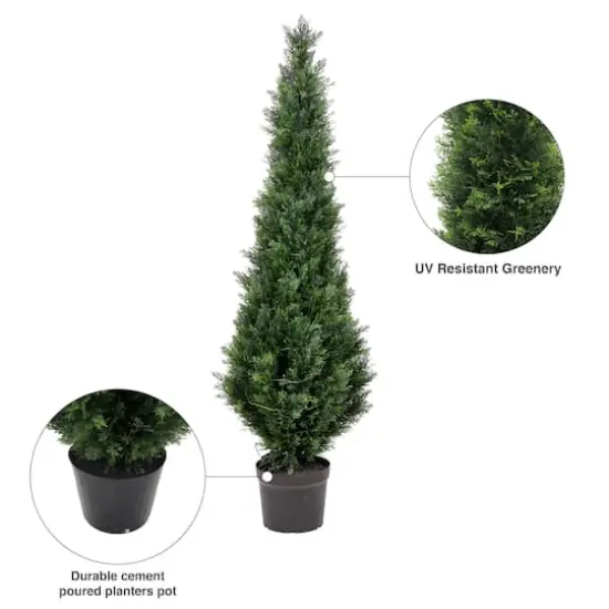 6ft. Potted Cedar Tree {8}