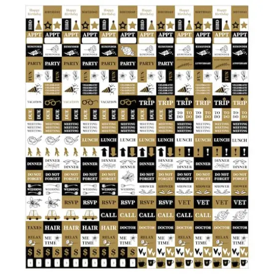 2026 Big Grid-Floral Wall Calendar {6}