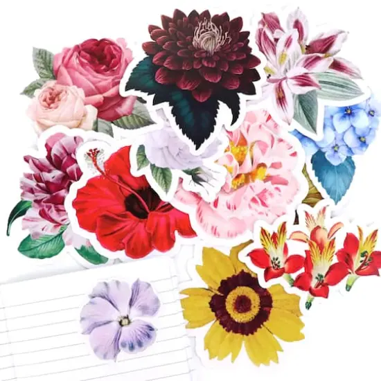 Vinyl Diecut Flower Sticker Set by Recollections&trade; {3}