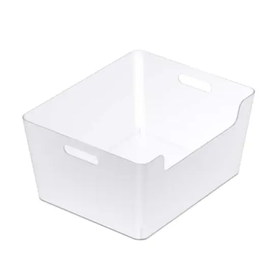 Extra Large Clear Open Storage Bin by Simply Tidy&reg; {1}
