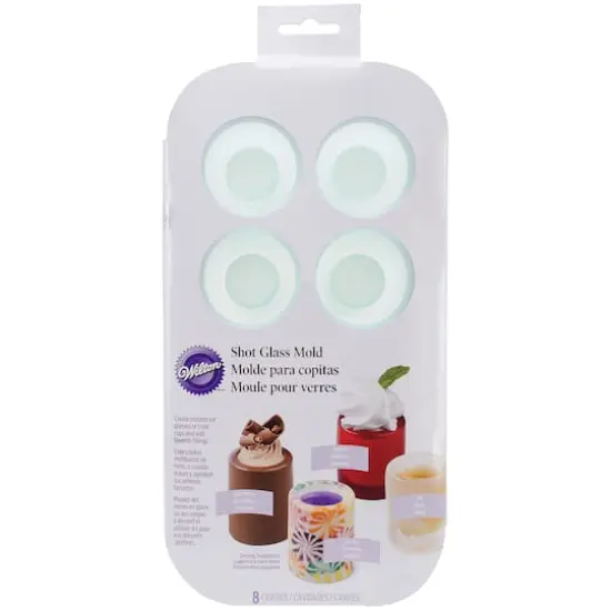 Wilton&reg; Round Silicone Shot Glass Mold {1}