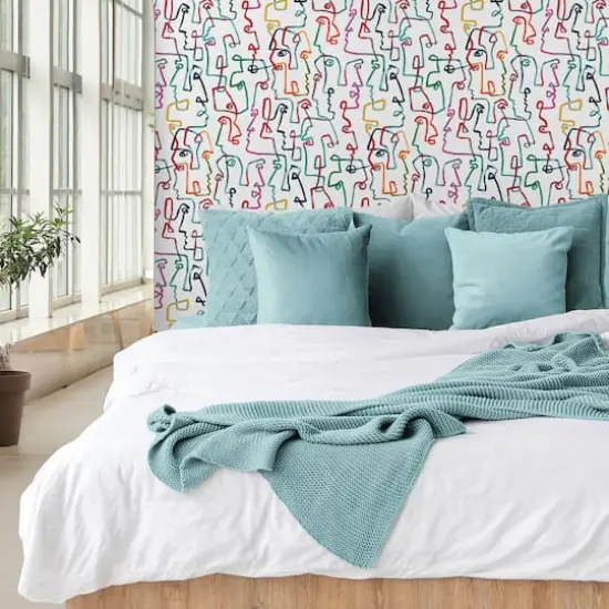 Surface Style Gestures Peel & Stick Wallpaper Crayon {4}