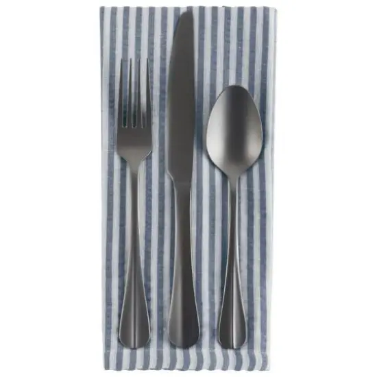 DII&reg; French Blue Seersucker Napkin, 6ct. {7}