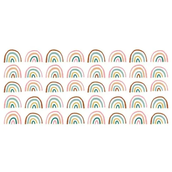 RoomMates Retro Rainbow Peel & Stick Wall Decals {1}