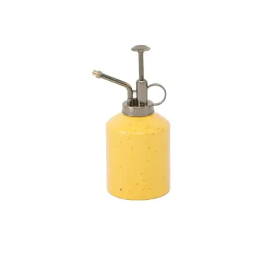 Flora Bunda 7" Yellow Ceramic Mister {1}