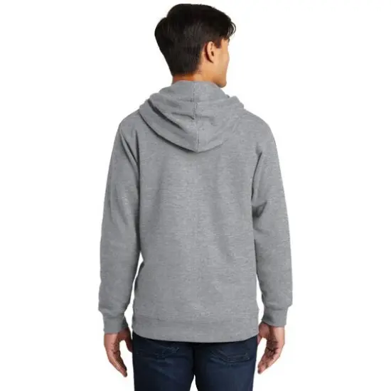 Port & Company&reg; Fan Favorite Fleece Full-Zip Hooded Sweatshirt Athletic Heather {6}