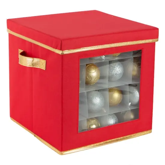 Simplify Small Ornament Storage Box with See-Through Window {1}
