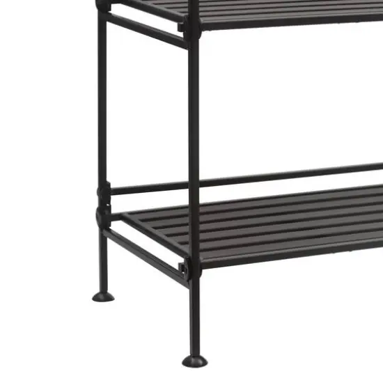 Organize It All Espresso 3 Tier Shelf {7}