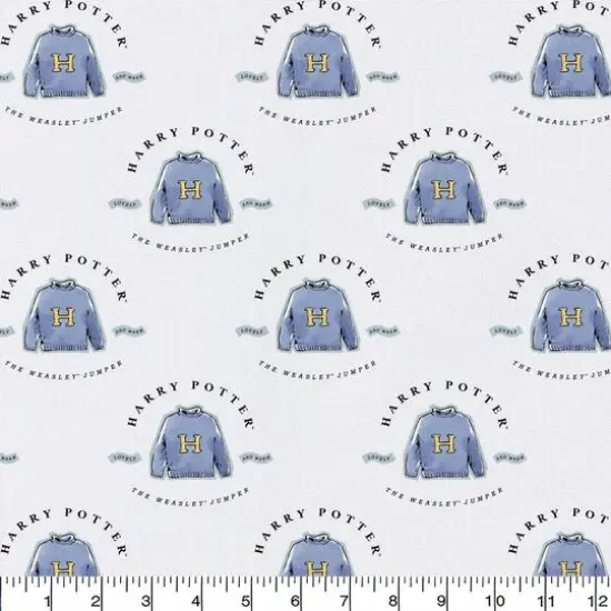 Harry Potter Watercolor Sweater Precut Cotton Fabric {3}