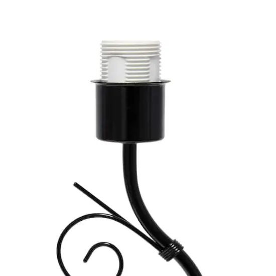 Creekwood Home Priva 19" Ivy Metal Winding Table Lamp {5}