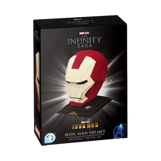 Marvel The Infinity Saga - Iron Man Helmet 3D Puzzle: 92 Pcs {1}