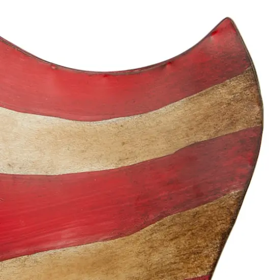 Metal Vintage American Flag Wall Decor {5}