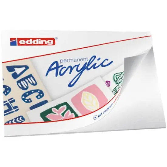 Edding&reg; 8 Nordic Color Acrylic Marker Starter Set {5}