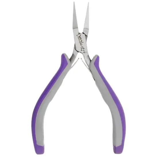 John Bead Ergo Minis 5" Multi Purpose Flat Nose Stainless Steel Jewelry Pliers {1}