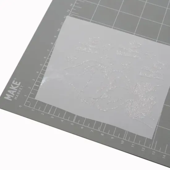 Glitter Permanent Vinyl by Make Market&reg; White {6}