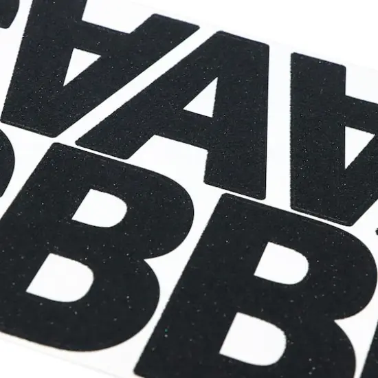 Glitter Alphabet Stickers by Recollections&trade; Black {4}