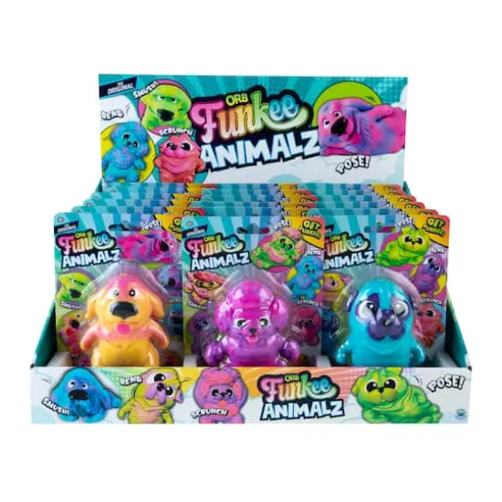 Assorted Orb&trade; Funkee Animalz Puppies Squishy Toy, 1pc. {4}