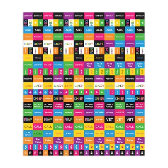 TF Publishing 2024 Big & Bright Grid Wall Calendar {7}