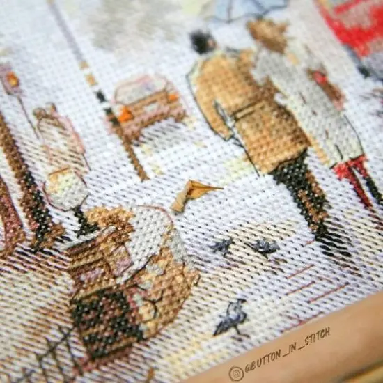 Alisa October In The City Cross Stitch Kit {5}