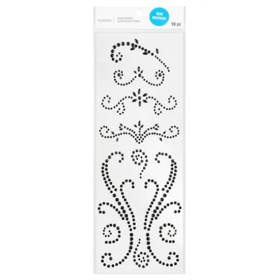 Black Flourish Design Stickers by Recollections&trade; {1}