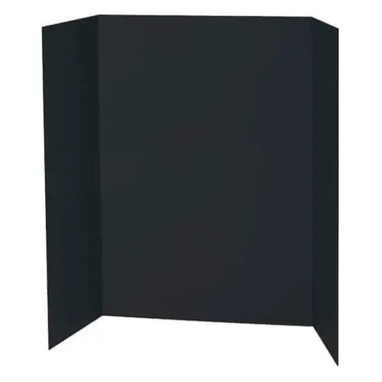 Pacon&reg; Black 48" x 36" Single Wall Presentation Board, 6ct. {3}
