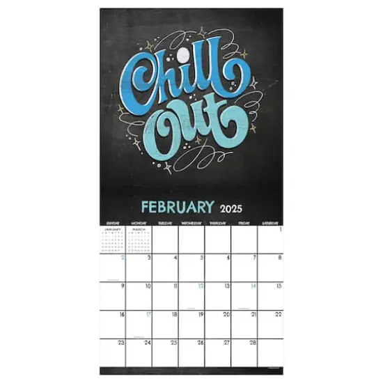 TF Publishing 2025 Chalk It Up Wall Calendar {4}