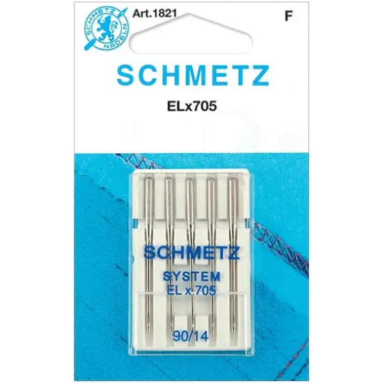 Euro-notions Schmetz ELX705 Serger Needles, 14/90, 5ct. {1}