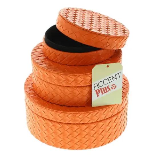 7" Orange Keepsake Box Set, 3ct. {4}