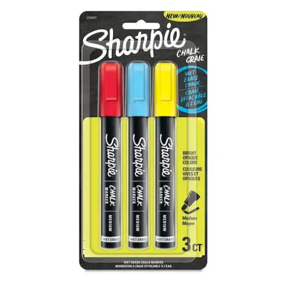 Sharpie&reg; Primary Medium Point Wet Erase Chalk Markers {1}