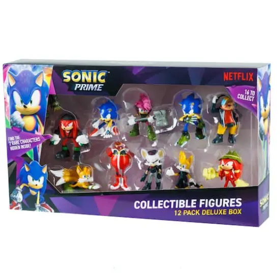 Sonic Prime Deluxe Box A Collectible Figure Set {1}